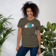 Load image into Gallery viewer, Short-Sleeve Unisex T-Shirt Dark Color Aloha Hands
