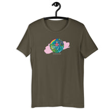 Load image into Gallery viewer, Short-Sleeve Unisex T-Shirt Dark Color Aloha Hands
