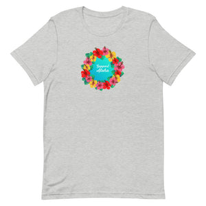 Short-Sleeve Unisex T-Shirt #SUPPORT ALOHA Series Flower