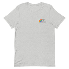 Load image into Gallery viewer, Short-Sleeve Unisex T-Shirt Hawaii de Poupelle (Rainbow Logo black)
