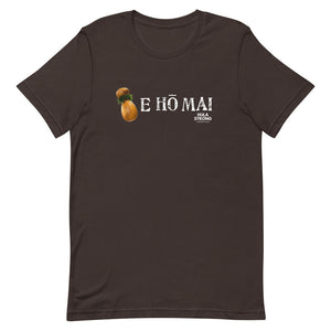 Short-Sleeve Unisex T-Shirt E HO MAI IPU Logo White
