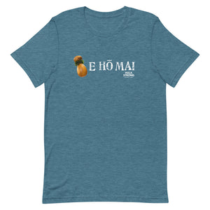 Short-Sleeve Unisex T-Shirt E HO MAI IPU Logo White