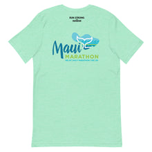 Load image into Gallery viewer, Short-Sleeve Unisex T-Shirt Maui Marathon Front &amp; Back printing (Logo Black)
