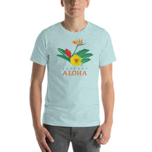 Load image into Gallery viewer, Short-Sleeve Unisex T-Shirt Flowers by Tomy Takemura
