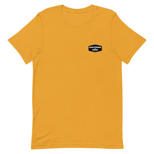 Short-Sleeve Unisex T-Shirt Hawaii Soccer Academy Front & Back printing (Logo Black)