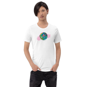 Short-Sleeve Unisex T-Shirt Bright Color Aloha Hands