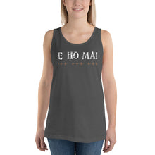 Load image into Gallery viewer, Unisex Tank Top E HO MAI Front &amp; Back Printing Logo White

