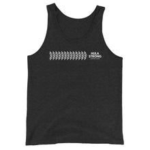 Load image into Gallery viewer, Unisex Tank Top E ALA E Front &amp; Back Printing Logo White
