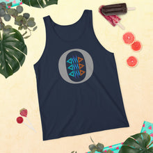 Load image into Gallery viewer, Unisex Tank Top ONIU Front &amp; Back Printing Logo White
