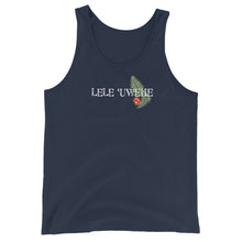 Load image into Gallery viewer, Unisex Tank Top LELE &#39;UWEHE Front &amp; Back Printing Logo White
