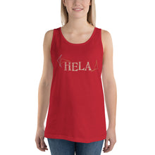 Load image into Gallery viewer, Unisex Tank Top HELA Light Logo
