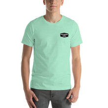 Load image into Gallery viewer, Short-Sleeve Unisex T-Shirt Honolulu Triathlon Front &amp; Back printing (Logo Black)
