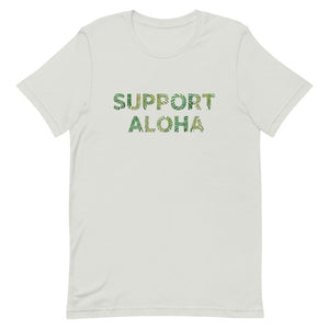 Short-Sleeve Unisex T-Shirt Support Aloha by Miyuki