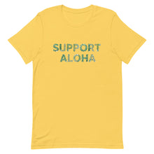 Load image into Gallery viewer, Short-Sleeve Unisex T-Shirt Support Aloha by Miyuki
