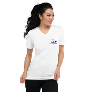 Hawaii Sports Alliance Unisex Short Sleeve V-Neck T-Shirt