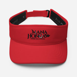 MANA HONUA Visor Logo Black