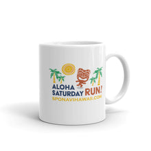 Load image into Gallery viewer, Mug Aloha Saturday Run
