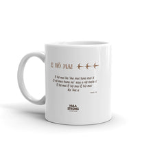 Load image into Gallery viewer, White glossy mug for &quot;mana Hula&quot;
