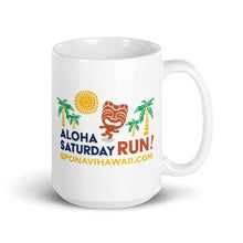 Load image into Gallery viewer, Mug Aloha Saturday Run
