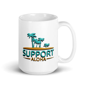 Mug #SUPPORT ALOHA Series Island