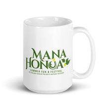 Load image into Gallery viewer, MANA HONUA Mug Logo Green
