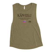 Load image into Gallery viewer, Ladies’ Relax fit Tank Top &quot;KAWELU Flag&quot;
