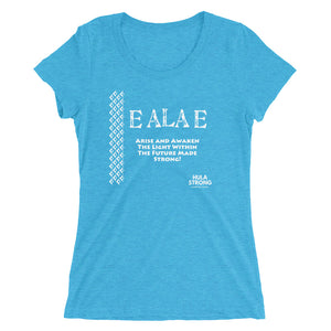 Ladies' short sleeve t-shirt E ALA E Logo White