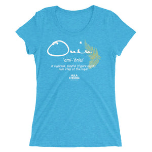 Ladies' short sleeve t-shirt ONIU Logo White