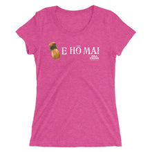 Load image into Gallery viewer, Ladies&#39; short sleeve t-shirt E HO MAI IPU Logo White
