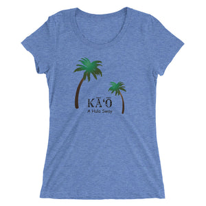 Ladies' short sleeve t-shirt KAO Front & Back Printing