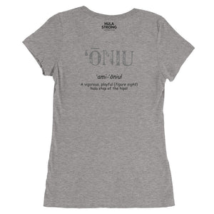 Ladies' short sleeve t-shirt ONIU Front & Back Printing