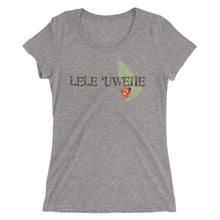 Load image into Gallery viewer, Ladies&#39; short sleeve t-shirt LELE &#39;UWEHE Front &amp; Back Printing
