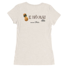 Load image into Gallery viewer, Ladies&#39; T-shirt E HO MAI IPU B&amp;F Black Logo for &quot;mana Hula&quot;
