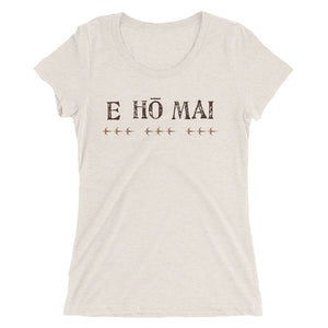 Ladies' short sleeve t-shirt E HO MAI Front & Back Printing
