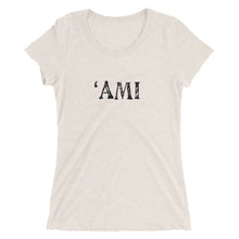 Load image into Gallery viewer, Ladies&#39; short sleeve t-shirt AMI Black Logo
