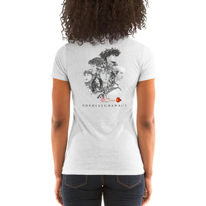 Ladies' T-Shirt Front & Back Printing for HULA HO'OLAUNA ALOHA 2022