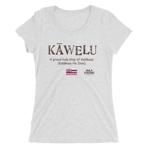 Ladies' short sleeve t-shirt KAWELU Flag