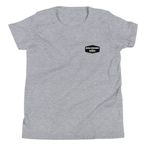 Youth Short Sleeve T-Shirt Maui Marathon Front & Back printing (Logo Black)