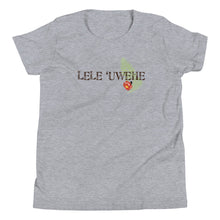 Load image into Gallery viewer, Youth Short Sleeve T-Shirt LELE &#39;UWEHE Front &amp; Back Printing
