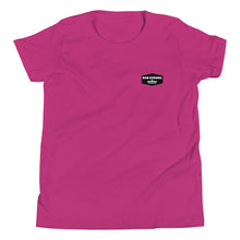Load image into Gallery viewer, Youth Short Sleeve T-Shirt Aloha Saturday Run Front &amp; Back printing (Logo Black)
