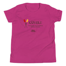 Load image into Gallery viewer, Youth Short Sleeve T-Shirt KAWELU Kahili
