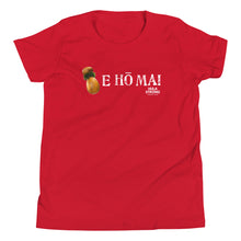 Load image into Gallery viewer, Youth Short Sleeve T-Shirt E HO MAI IPU Logo White
