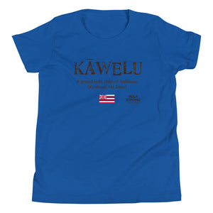 Youth Short Sleeve T-Shirt KAWELU Flag
