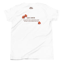 Load image into Gallery viewer, Youth Short Sleeve T-Shirt LELE &#39;UWEHE Front &amp; Back Printing
