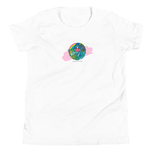 Youth Short Sleeve T-Shirt Bright Color Aloha Hands