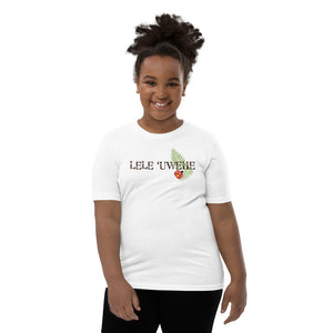 Youth Short Sleeve T-Shirt LELE 'UWEHE Front & Back Printing